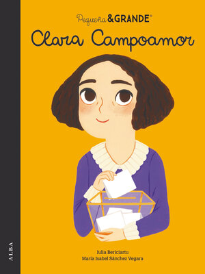 cover image of Pequeña&Grande Clara Campoamor